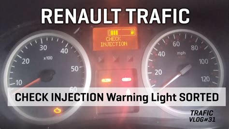 Service indication <strong>light</strong> fix. . Renault trafic injection fault light